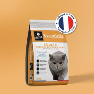 croquette chat essentielle premium adulte poulet