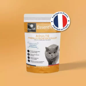 croquette chat essentielle premium adulte poulet