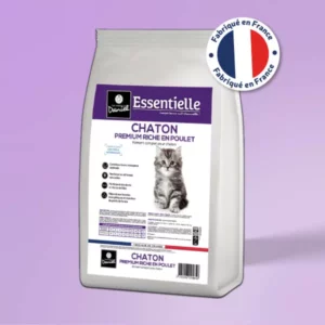 croquette chat essentielle chaton poulet
