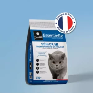 croquette chat essentielle premium senior 7+