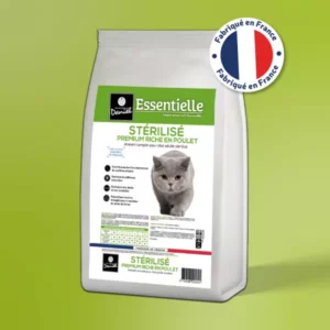 croquette chat essentielle premium stérilisé poulet