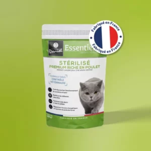 croquette chat essentielle premium stérilisé poulet