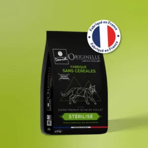 croquette chat originelle sans céréales stérilisé poulet