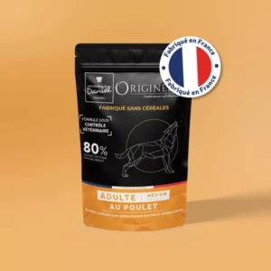 croquette chien originelle sans céréales poulet