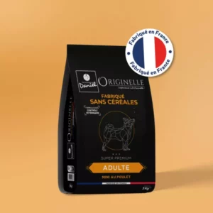 croquette chien originelle sans céréales poulet
