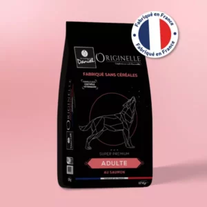 croquette chien originelle sans céréales saumon