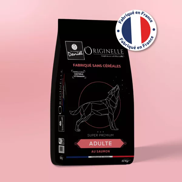 croquette chien originelle sans céréales saumon