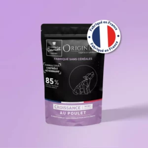 croquette chien originelle sans céréales poulet