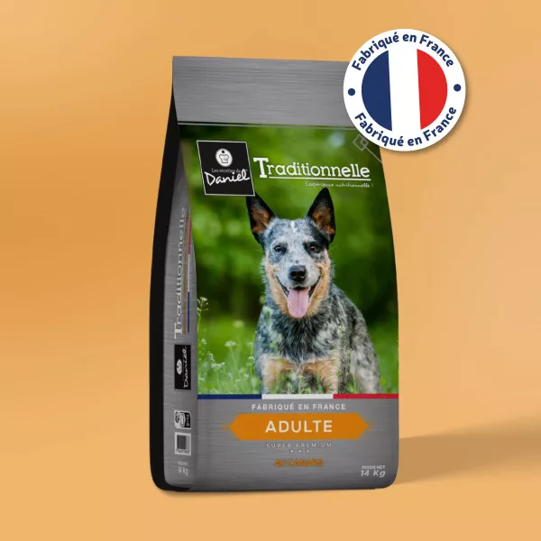 croquette chien adulte canard traditionnelle super premium fabrication française