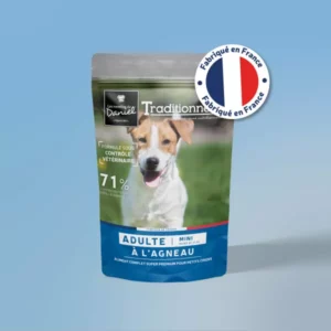 croquette chien traditionnelle super premium adulte agneau mini fabrication française