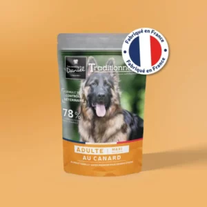 croquette chien adulte canard traditionnelle super premium maxi fabrication française