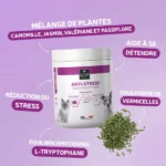 Anti‑Stress naturel pour chien et chat